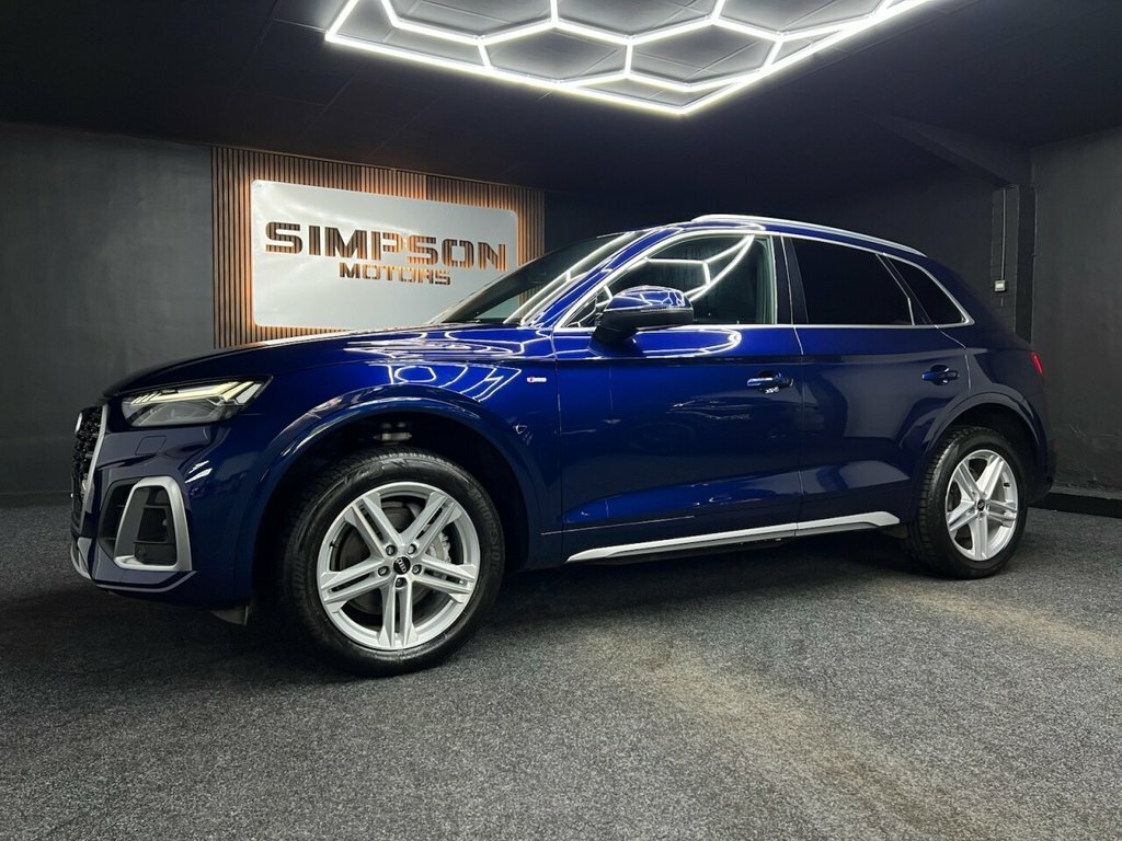 Audi Q5 2L S Line SN21VDB Blue #3
