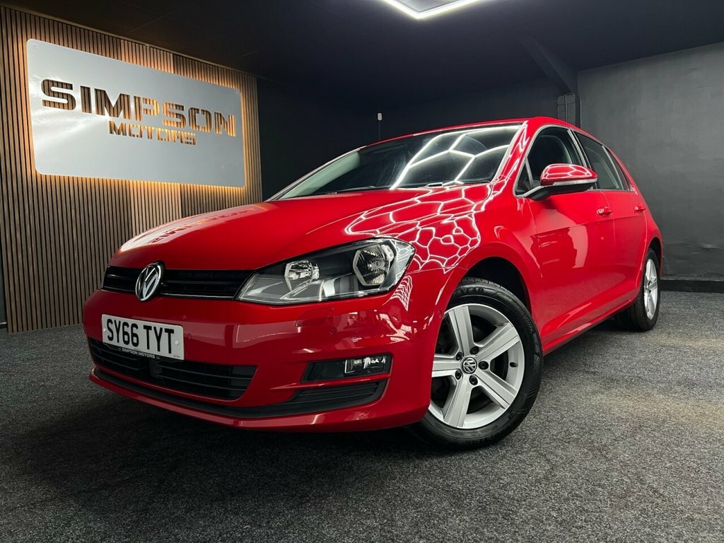 Volkswagen Golf 1.4L Match Edition SY66TYT Red
