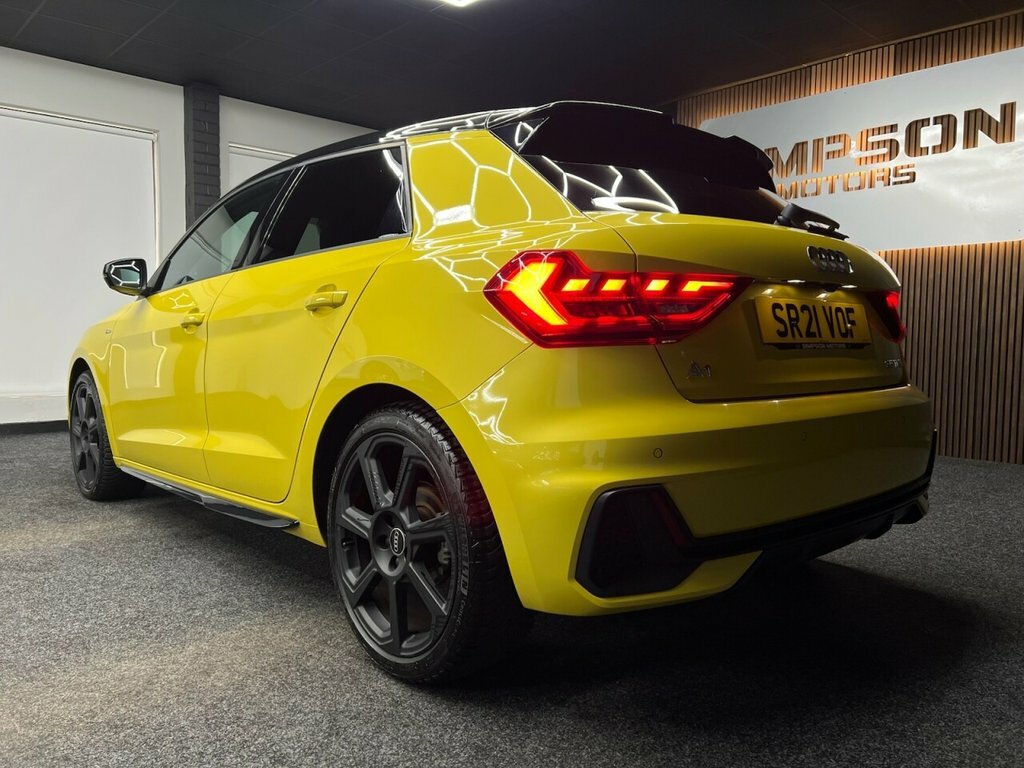 Audi A1 1.5L Black Edition SR21VOF Yellow #5