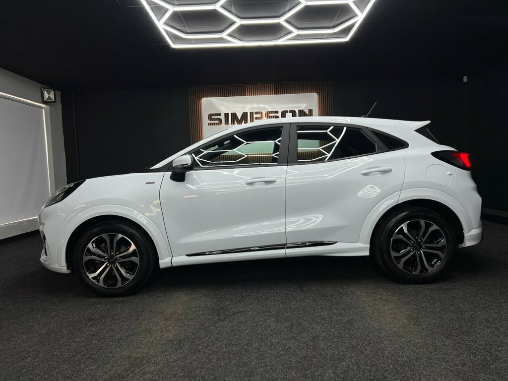 Ford Puma 1L St-line MX73UZB White #4