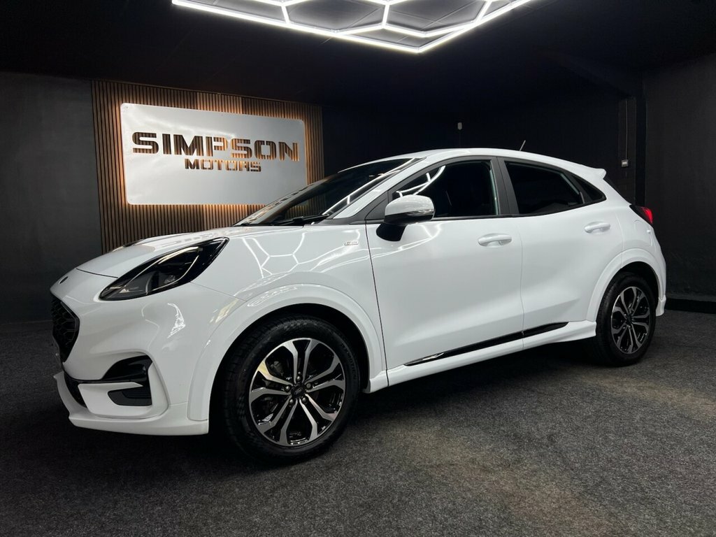 Ford Puma 1L St-line MX73UZB White #3