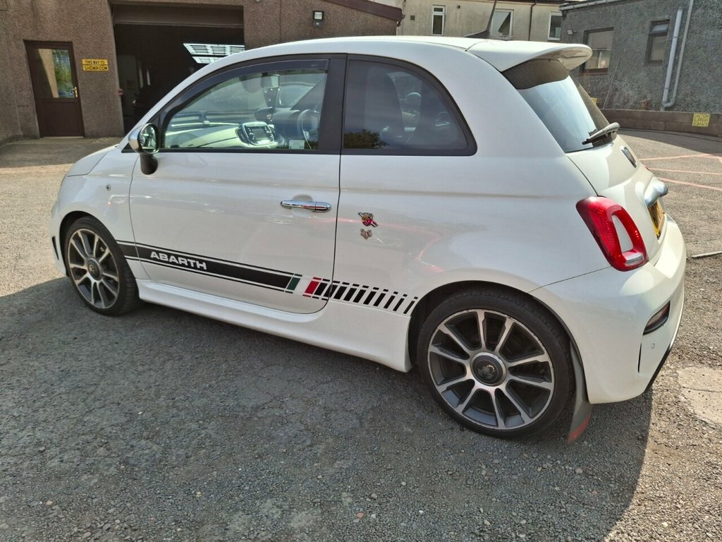 Abarth 595 Hatchback White #3