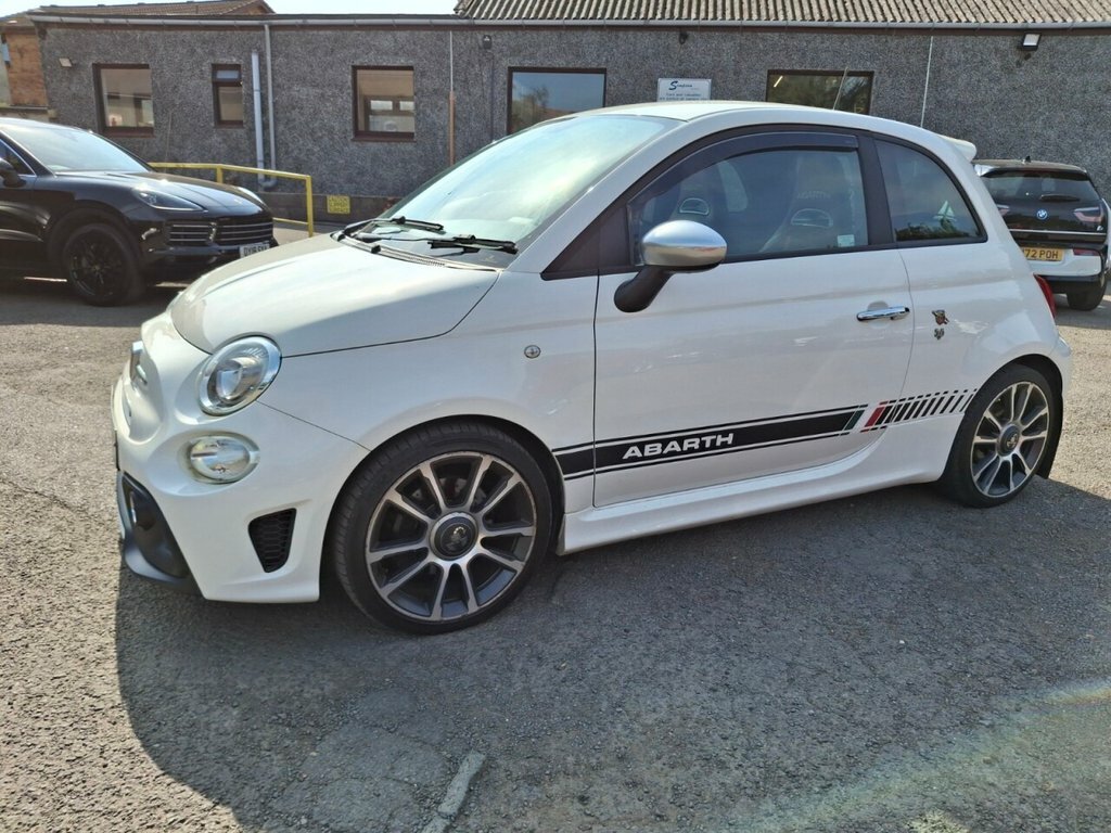 Abarth 595 Hatchback White #2