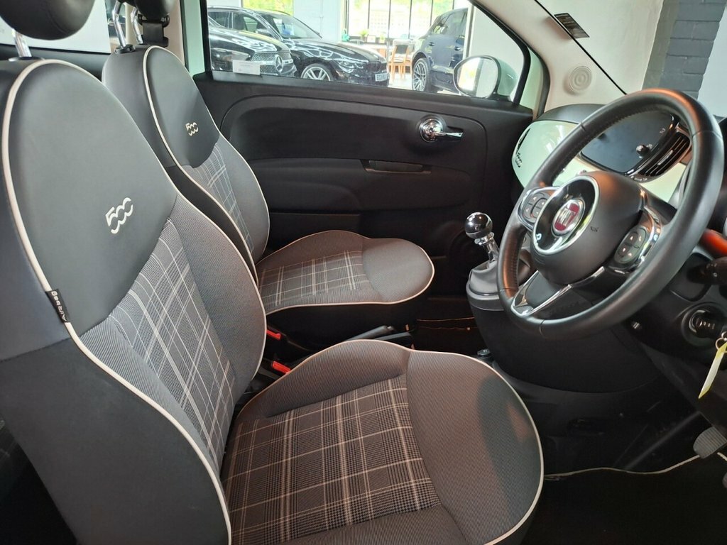 Fiat 500 1.2L Lounge PJ19EVR Green #5