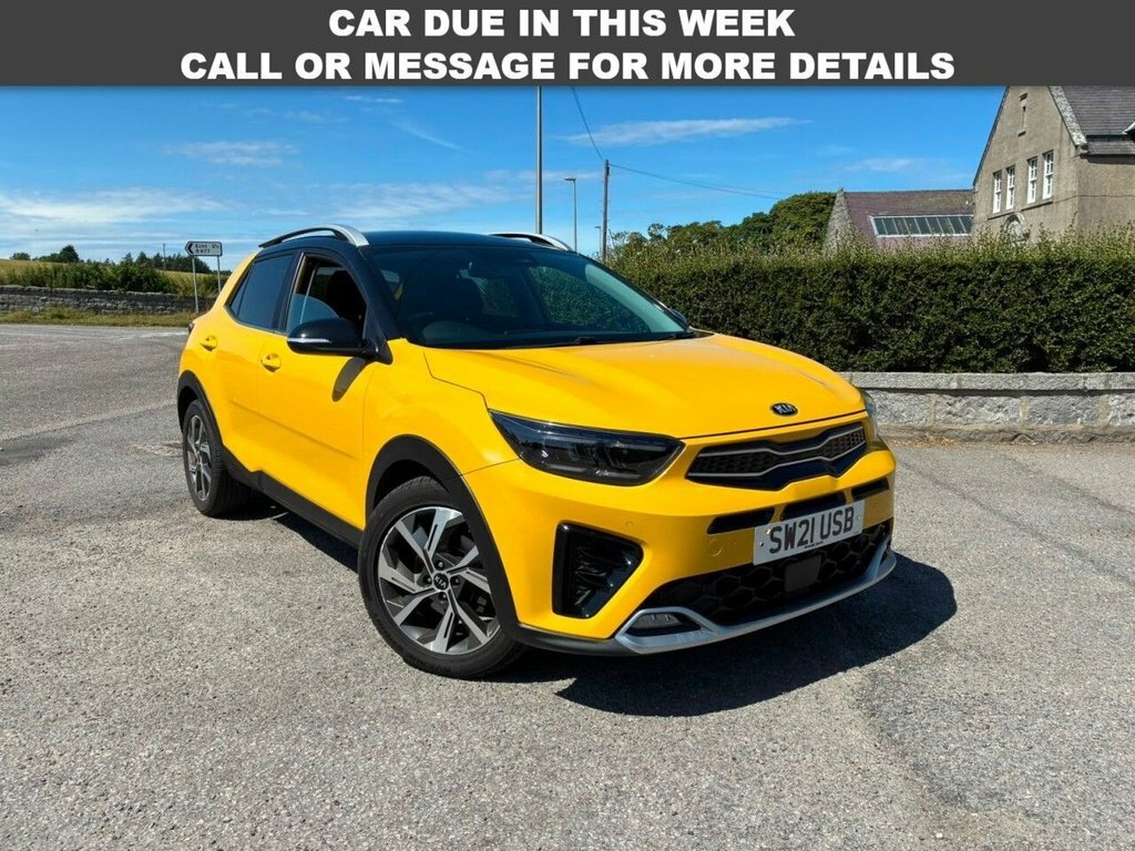 Kia Stonic 1L Gt-line S Yellow