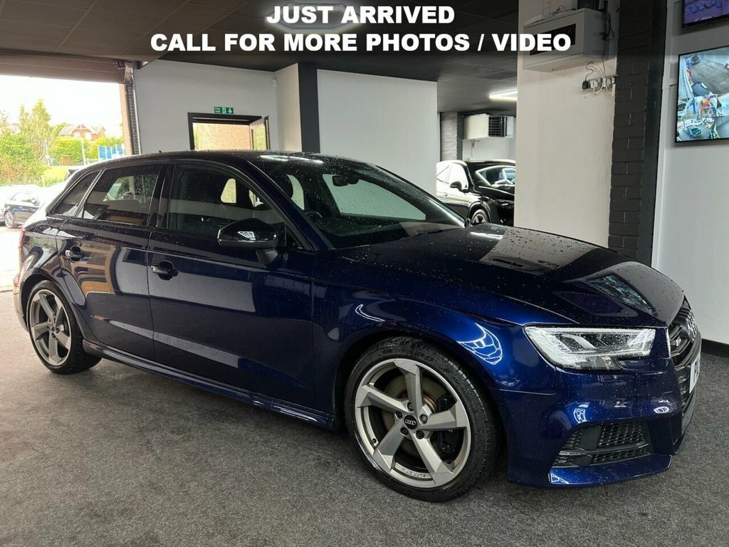 Audi S3 Hatchback Blue