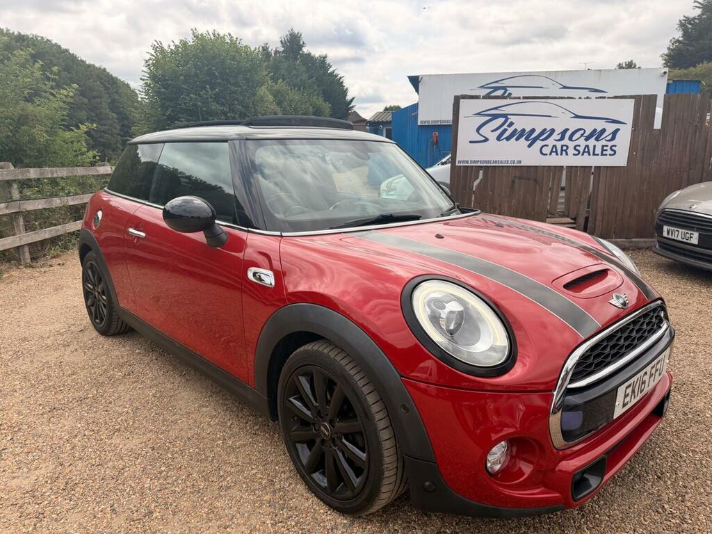Mini Hatch Hatchback 2.0 Cooper S Euro 6 Ss 2016 Red