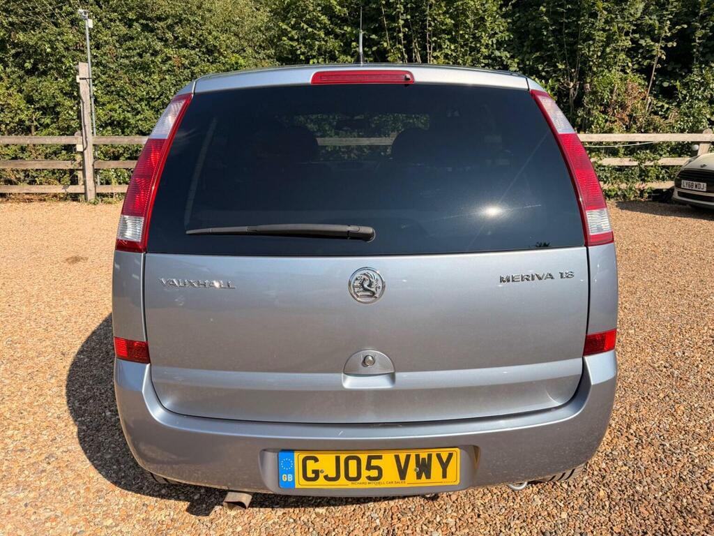 Vauxhall Meriva Mpv 1.8I 16V Design 200505 Silver #6
