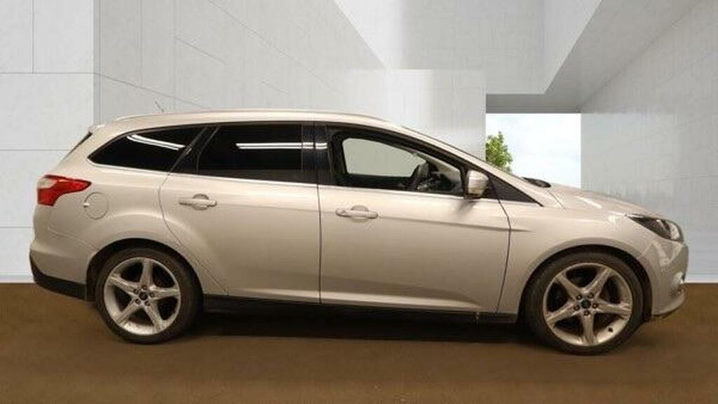 Ford Focus Estate 1.6 Tdci Titanium Navigator Euro 5 Ss Silver #5