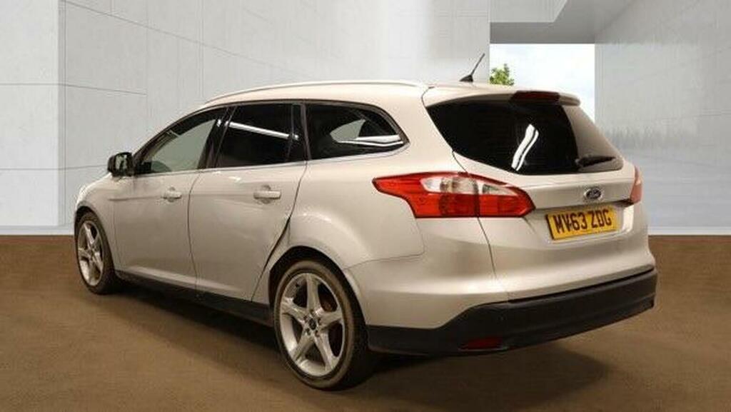 Ford Focus Estate 1.6 Tdci Titanium Navigator Euro 5 Ss Silver #3