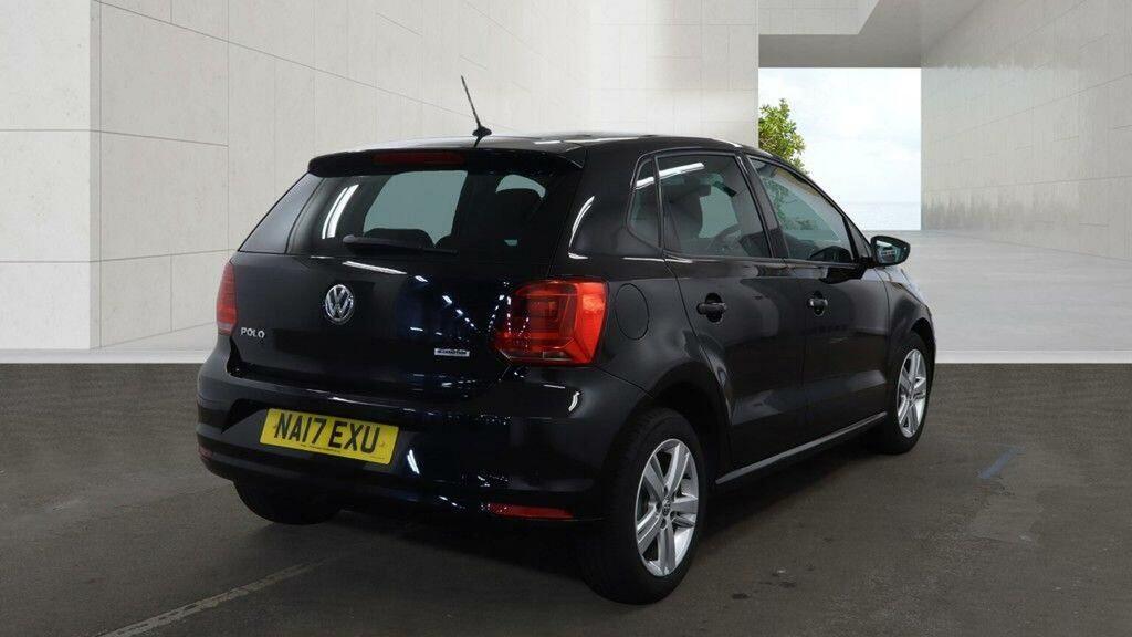 Volkswagen Polo 1.0 Bluemotion Tech Match Edition Euro 6 Ss Black #4
