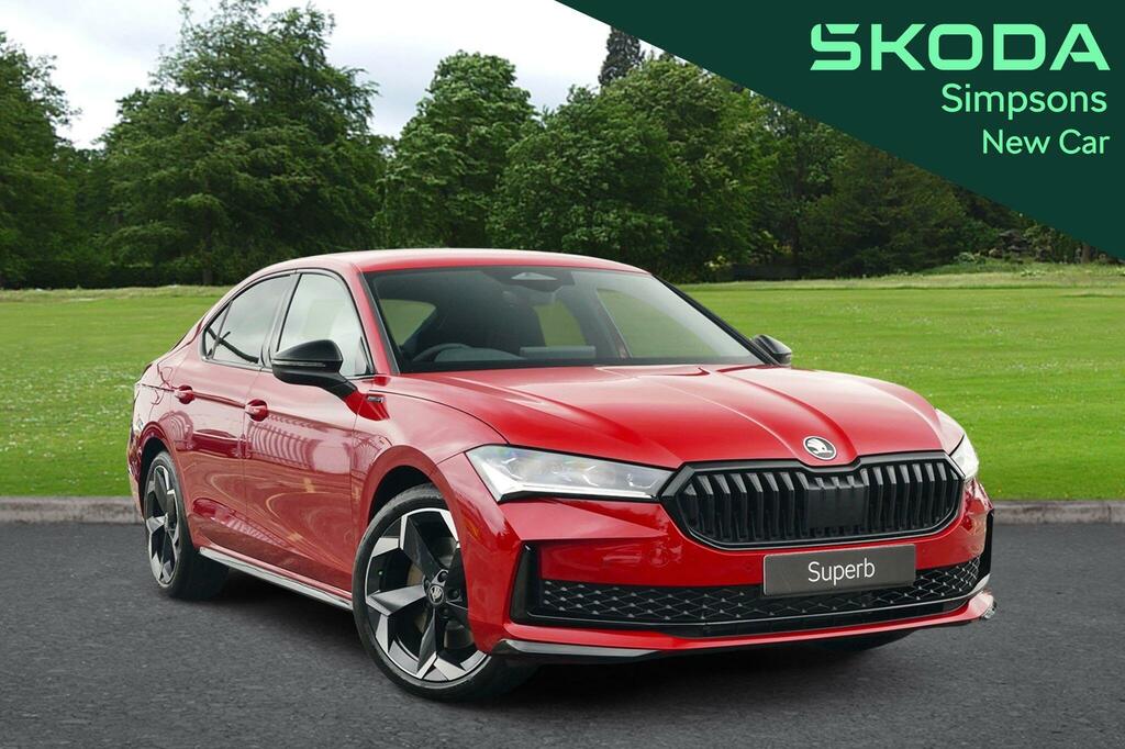 Skoda Superb Superb Hatch Sportline 2.0 Tdi 150 Ps Dsg Red