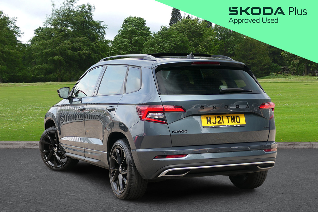 Skoda Karoq 2.0 Tdi Sport Line 4X4 Dsg 0 Ps Grey #3