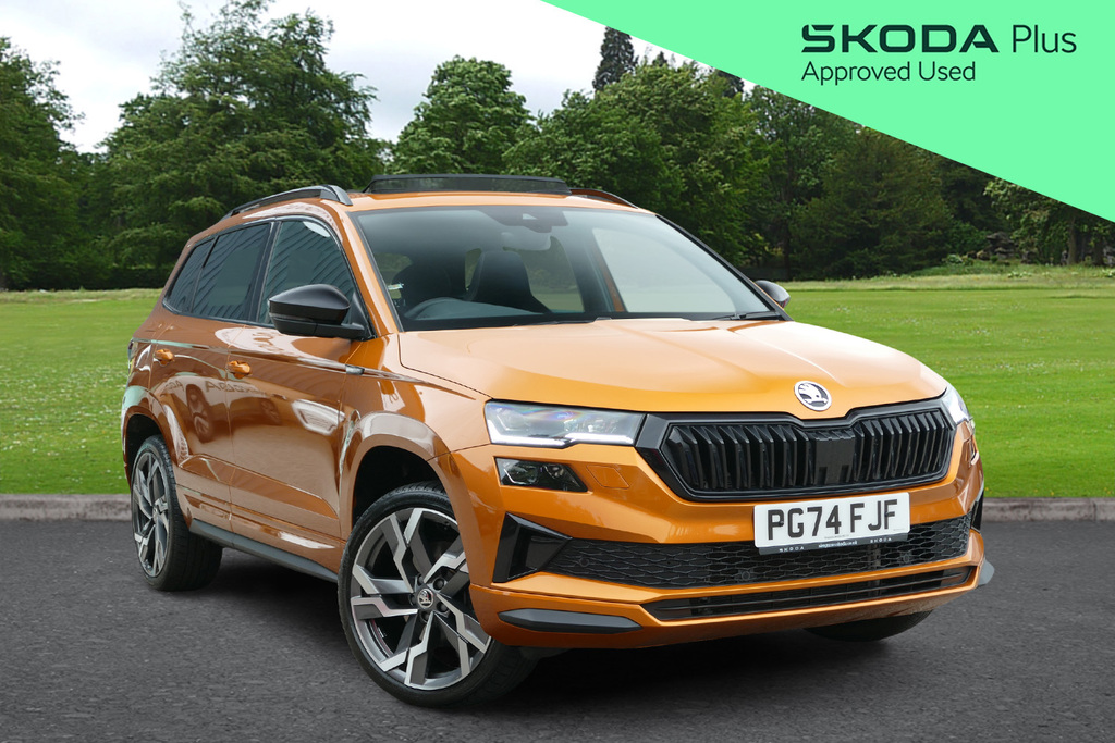 Skoda Karoq 1.5 Tsi Sportline Dsg 0 Ps Orange