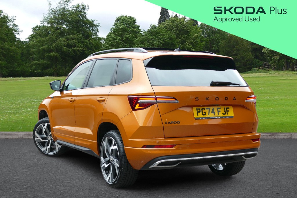 Skoda Karoq 1.5 Tsi Sportline Dsg 0 Ps Orange #3