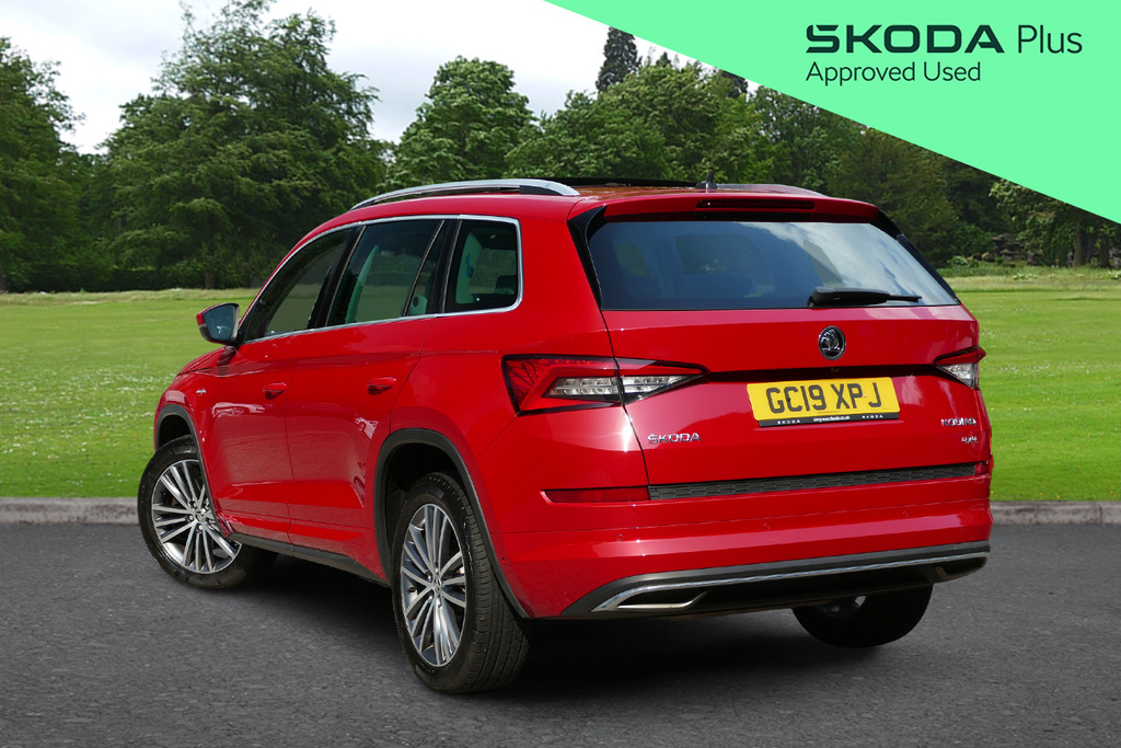 Skoda Kodiaq 2.0 Tsi 190 Laurin Klement 4X4 Dsg 7 Seat Red #3