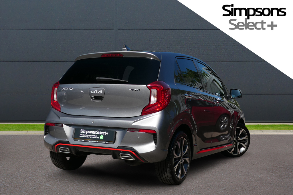 Kia Picanto 1.0T Gdi Gt-line S 4 Seats 0 Ps Grey #4