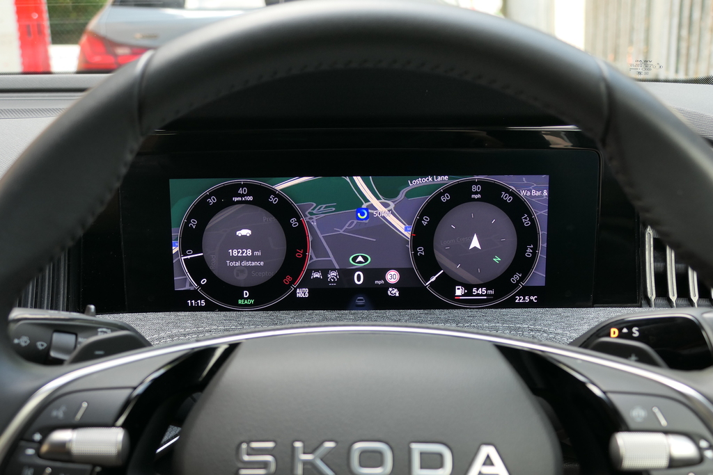 Skoda Superb Se Technology Blue #11