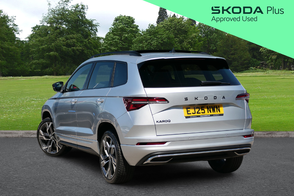 Skoda Karoq 1.5 Tsi Sportline Edition 0 Ps Silver #3