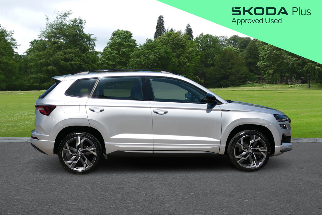 Skoda Karoq 1.5 Tsi Sportline Edition 0 Ps Silver #4