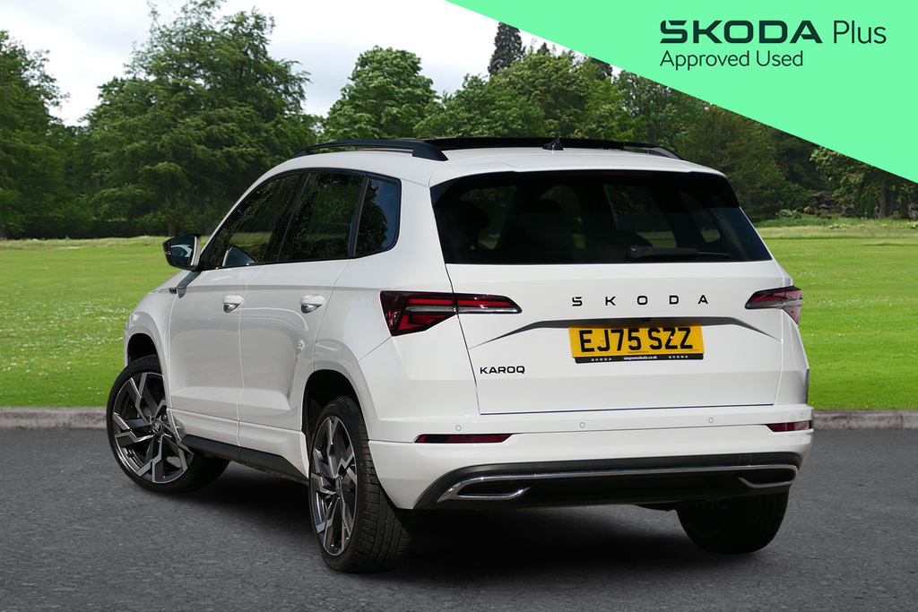 Skoda Karoq 1.5 Tsi Sportline Edition Dsg 150 Ps White #3