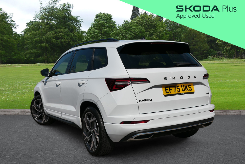 Skoda Karoq 2.0 Tsi Sportline Edition 4X4 Dsg 190 Ps White #2