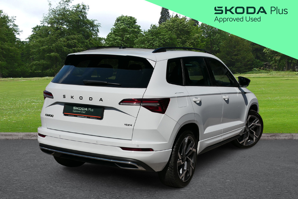 Skoda Karoq 2.0 Tsi Sportline Edition 4X4 Dsg 190 Ps White #4