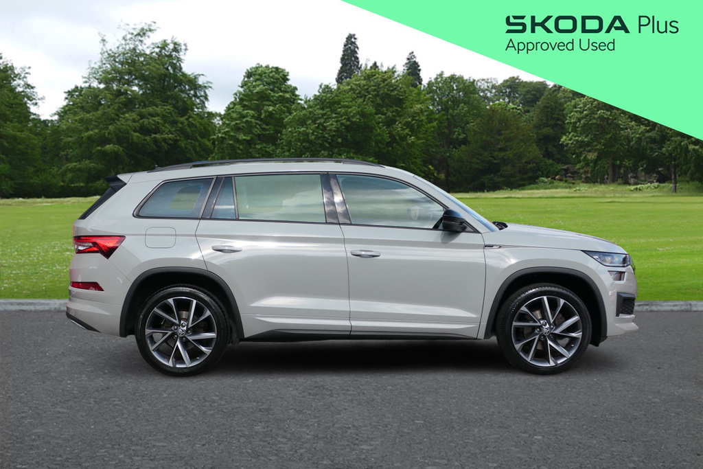 Skoda Kodiaq 1.5 Tsi Sport Line Dsg 7 Seat 0 Ps Grey #4