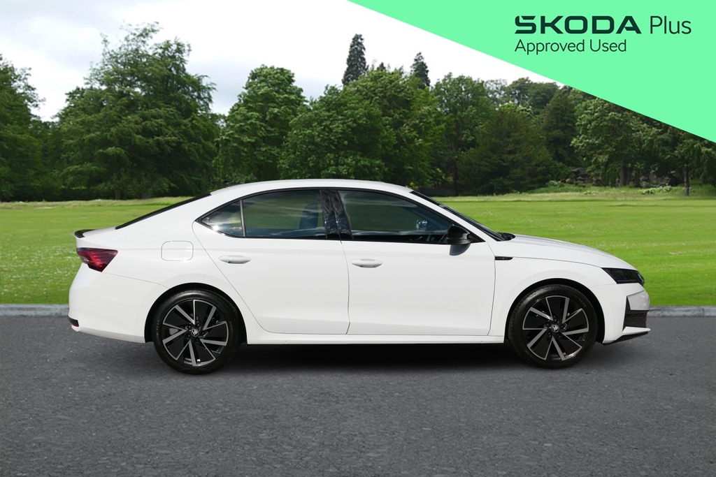 Skoda Octavia 2.0 Tdi 150 Sportline Dsg 150 Ps White #4