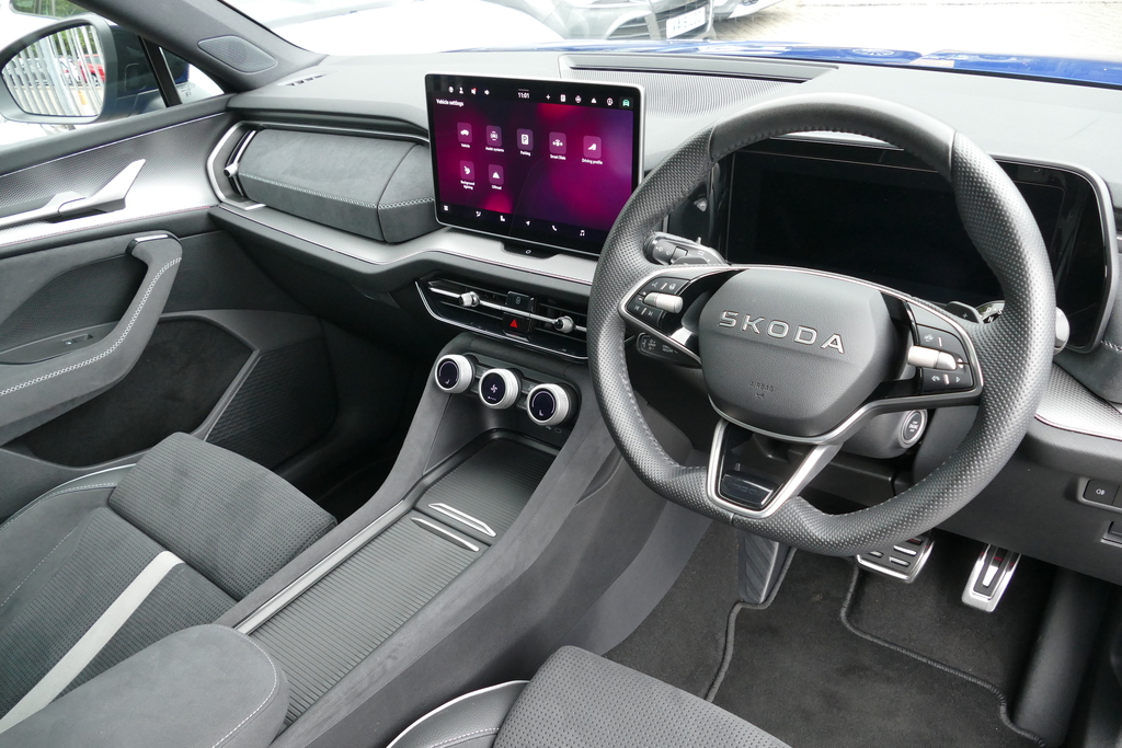 Skoda Kodiaq 2.0 Tdi 193 Sportline 4X4 Dsg 7 Seat 0 Ps Blue #6