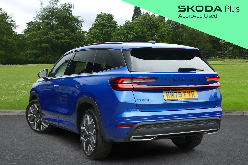 Skoda Kodiaq 2.0 Tdi 193 Sportline 4X4 Dsg 7 Seat 0 Ps Blue #3