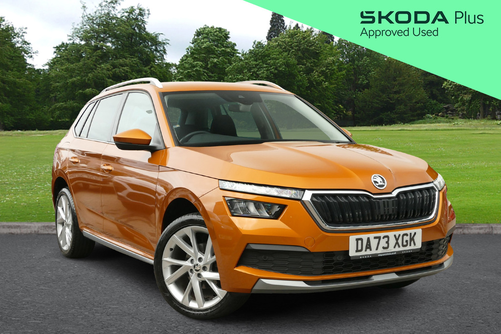 Skoda Kamiq 1.0 Tsi 110 Se L Executive 110 Ps Orange