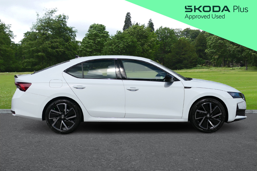 Skoda Octavia 1.5 Tsi 150 E-tec Sportline Dsg 0 Ps White #4