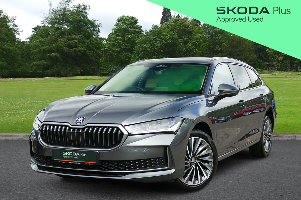 Skoda Superb 2.0 Tdi Se L Dsg Grey #10