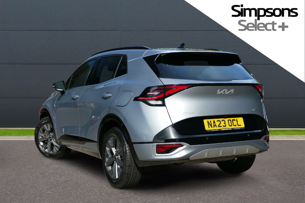 Kia Sportage 1.6T Gdi Hev Gt-line 226 Ps Silver #3