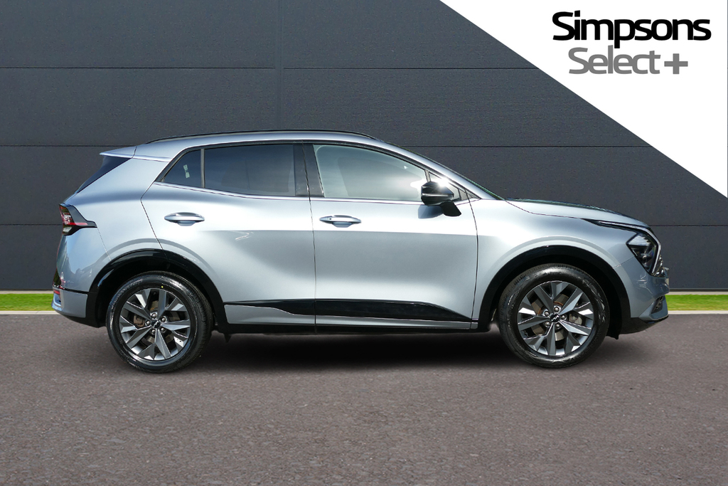 Kia Sportage 1.6T Gdi Hev Gt-line 226 Ps Silver #4