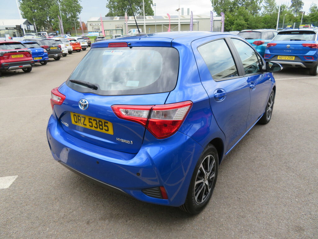 Toyota Yaris Yaris Hatchback ORZ5385 Blue #4