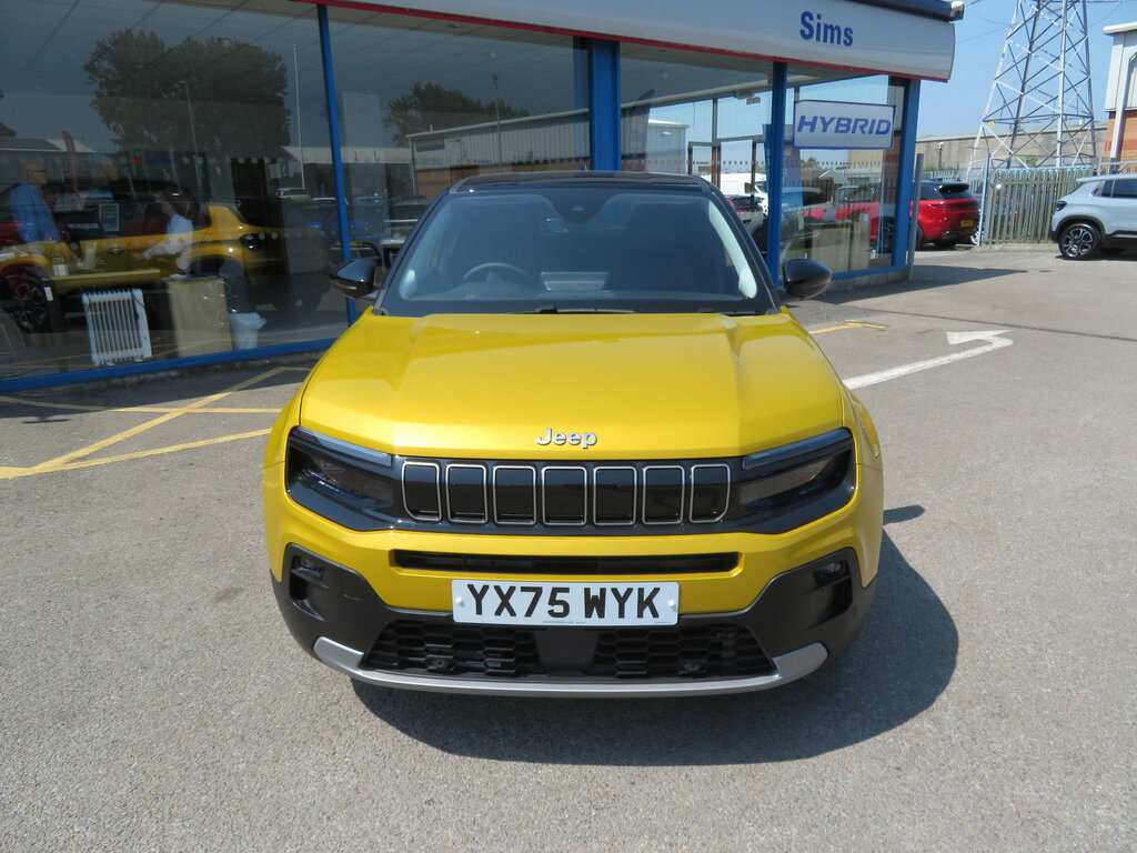 Jeep Avenger Avenger Hatchback YX75WYK Yellow #2