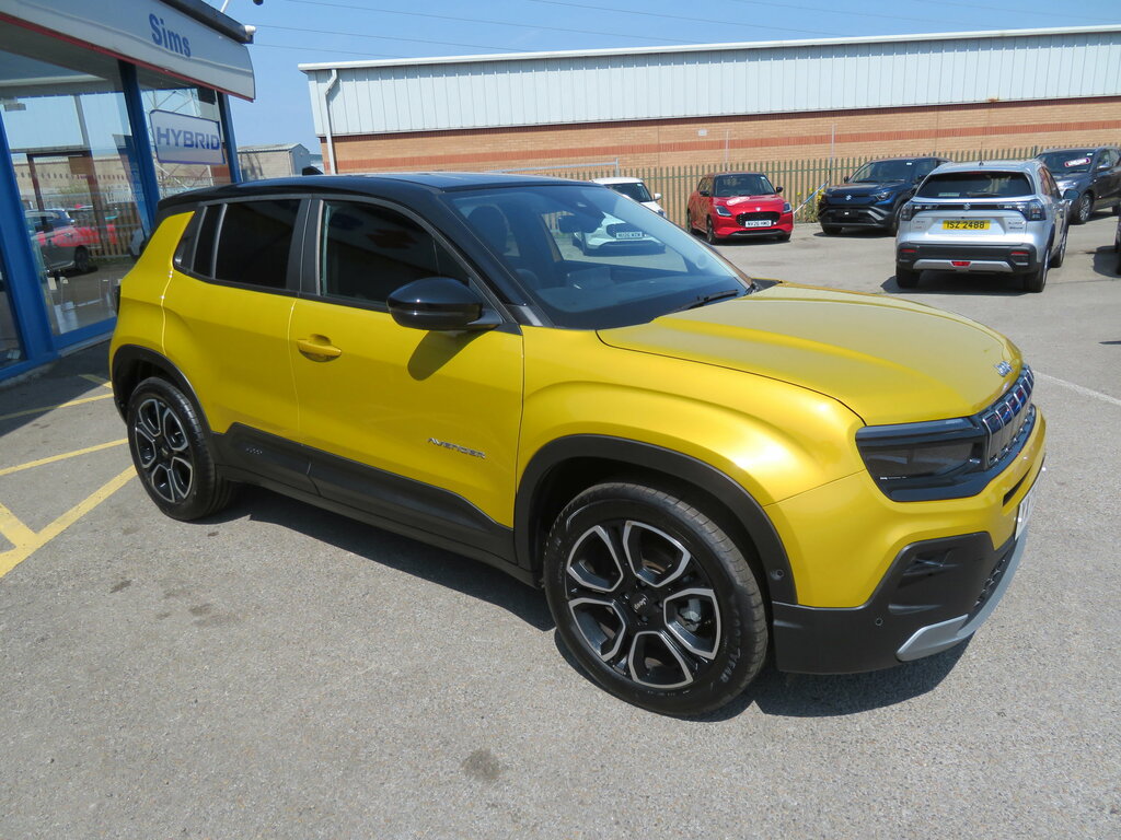 Jeep Avenger Avenger Hatchback YX75WYK Yellow #4