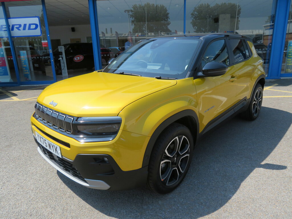 Jeep Avenger Avenger Hatchback YX75WYK Yellow #3