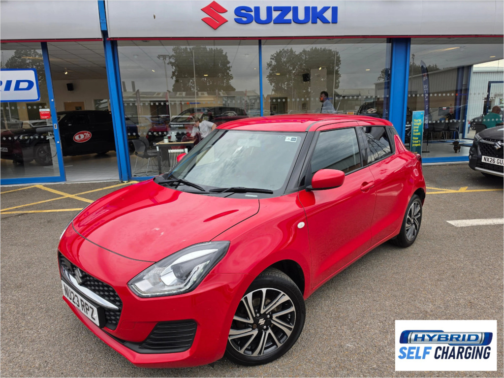 Suzuki Swift 1.2 Dualjet Mhev Sz-l Hatchback Hybrid Red