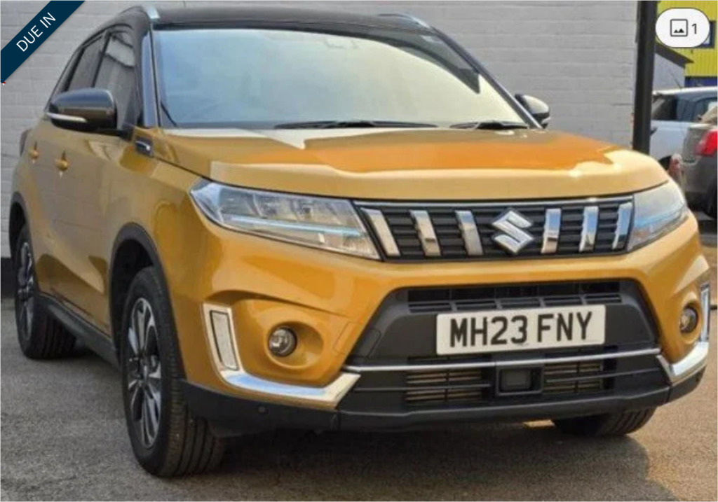 Suzuki Vitara Vitara Estate Yellow