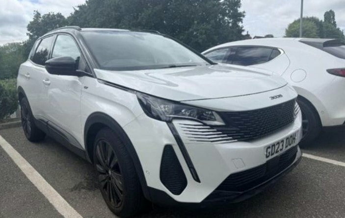 Peugeot 3008 1.2 Puretech Gt Suv Eat Euro 6 Ss 1 White