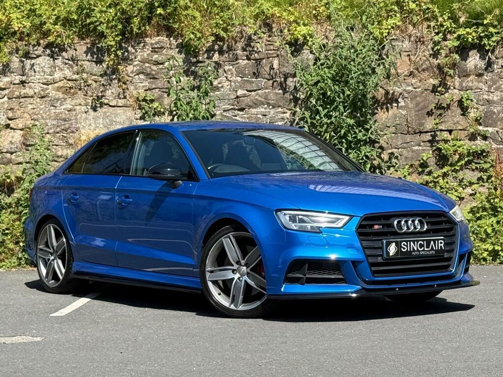 Audi S3 2.0 Tfsi Black Edition Quattro Euro 6 Ss Blue