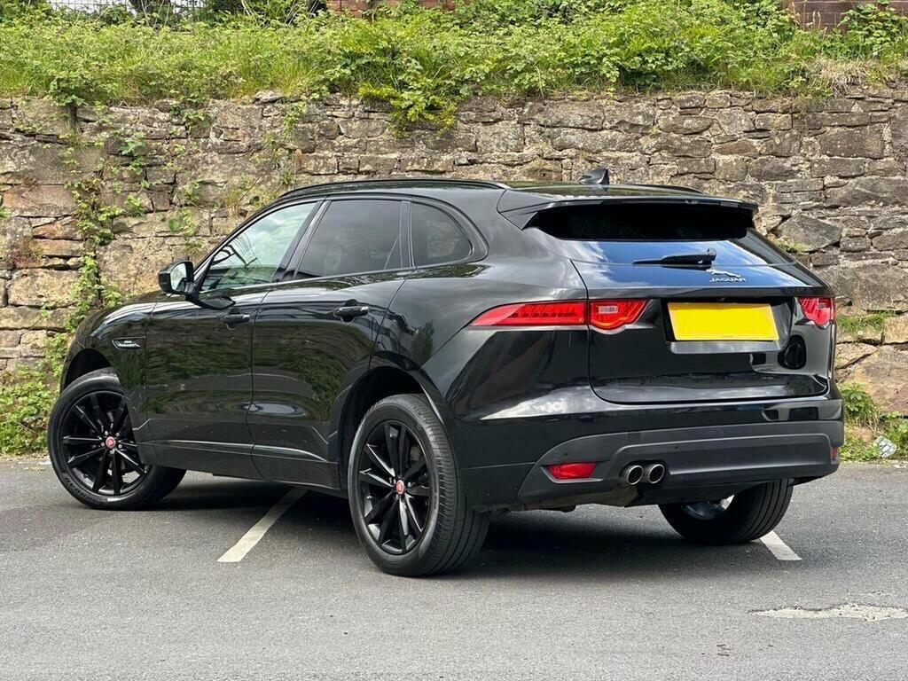 Jaguar F-Pace 2.0 D180 R-sport Awd Euro 6 Ss Black #4