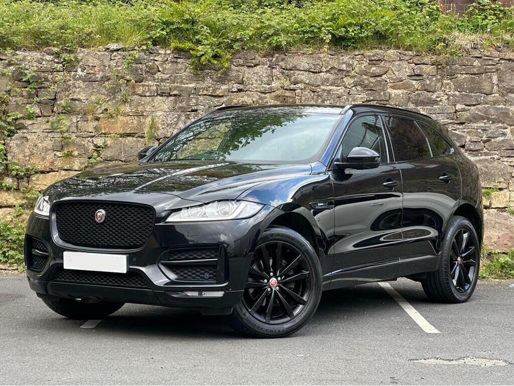 Jaguar F-Pace 2.0 D180 R-sport Awd Euro 6 Ss Black #3