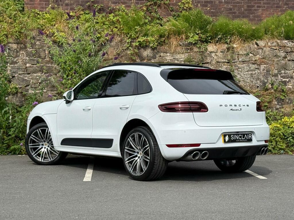 Porsche Macan 3.0 Td V6 S Pdk 4Wd Euro 6 Ss White #4