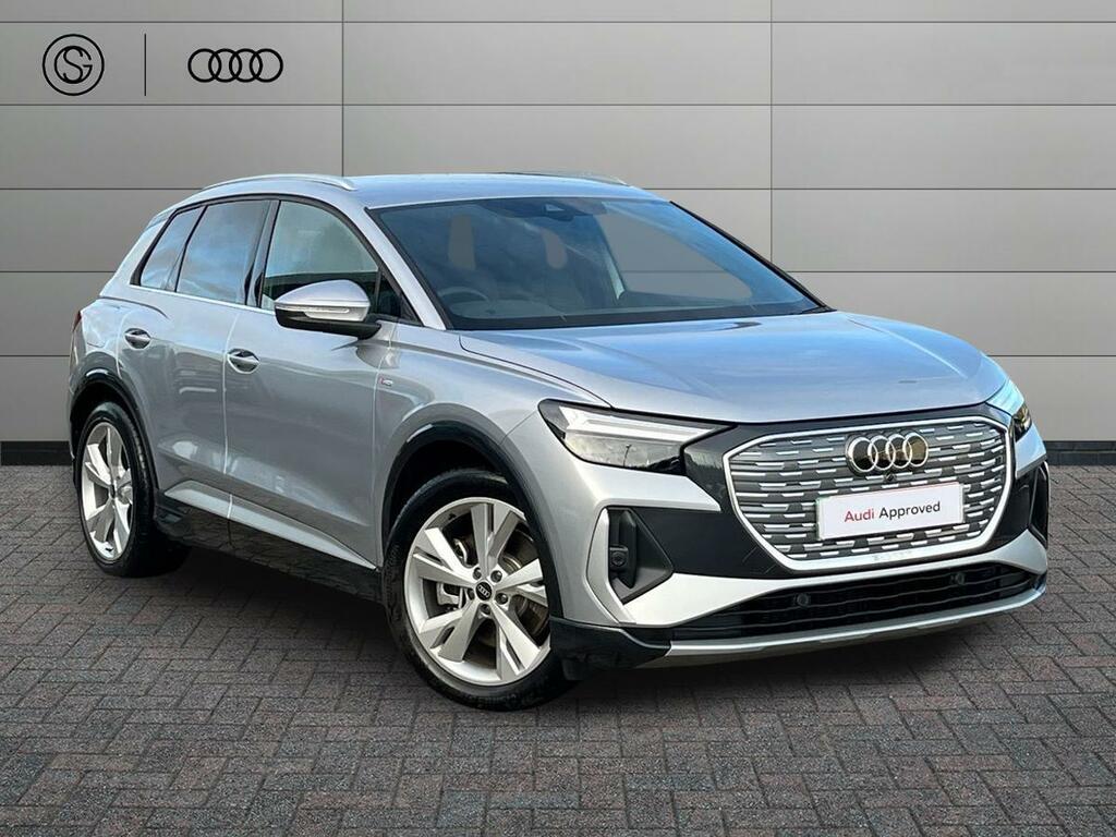Audi Q4 E Tron 45 S Line 82Kwh Silver