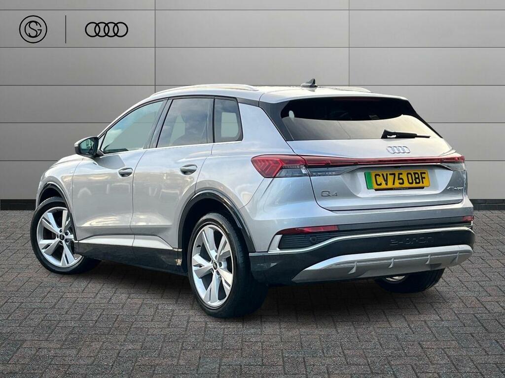 Audi Q4 E Tron 45 S Line 82Kwh CV75OBF Silver #2
