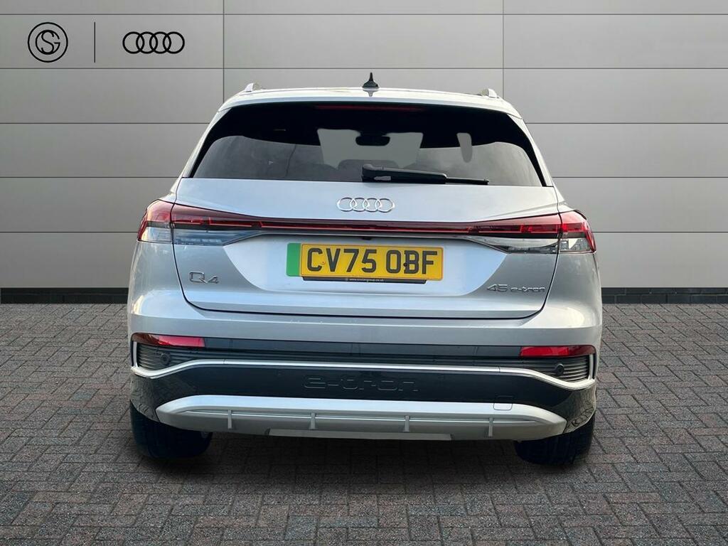 Audi Q4 E Tron 45 S Line 82Kwh CV75OBF Silver #6
